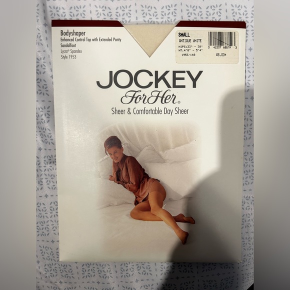 NIB: Jockey control top panty nylons.  5 pairs. - Picture 7 of 7